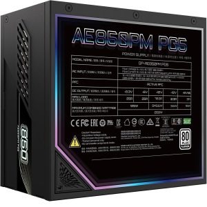 Gigabyte AORUS ELITE P850W 80+ Platinum Modular PCIe 5.0 , Fully Modular Power Supply - GP-AE850PM PG5 - Image 6
