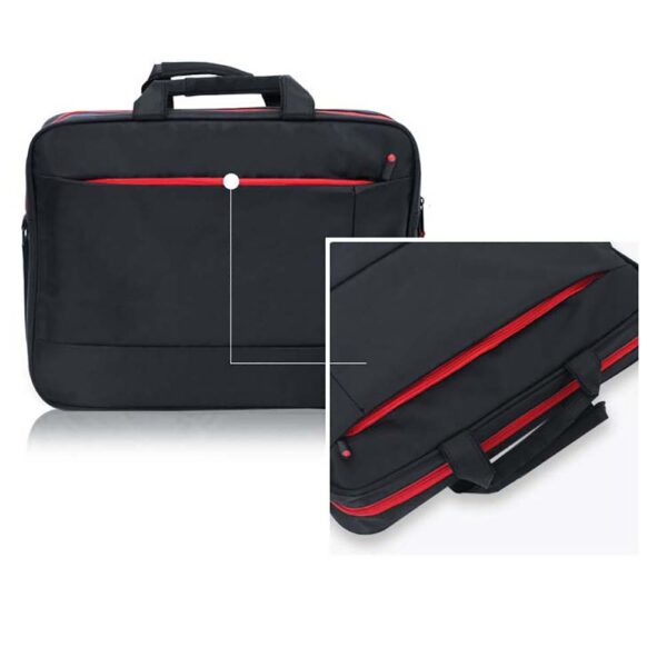 Laptop Bag Red Zipper