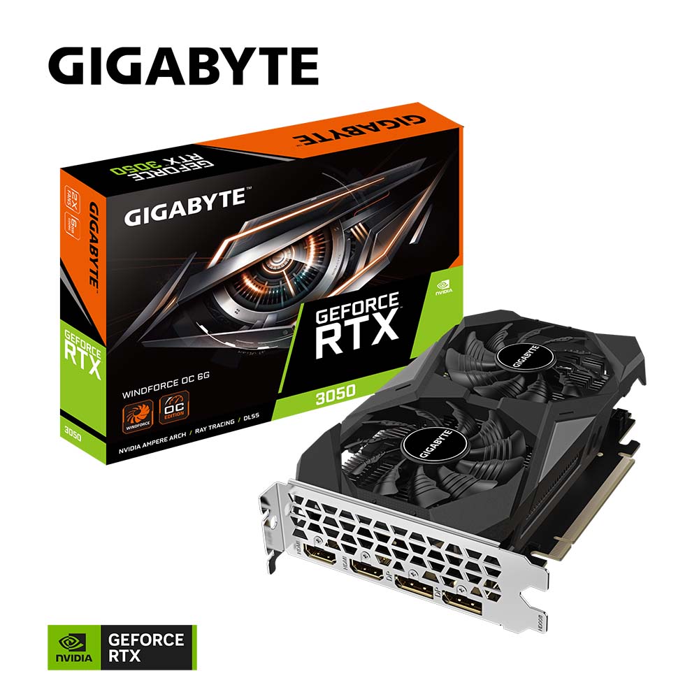 Gigabyte RTX 3050 6GD