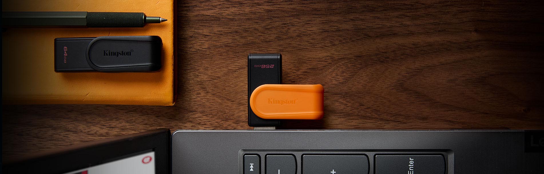 Kingston DataTraveler Exodia S USB Flash Drive with Swivel Cap