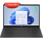 HP Laptop 15-FD1085  | Core™ Ultra 5 120U |  512GB SSD  | 12GB RAM |  15.6″ (1920×1080) TOUCHSCREEN |  WIN11 |  BLACK - 9T8G5UA 🎁 Free Gifts 🎁