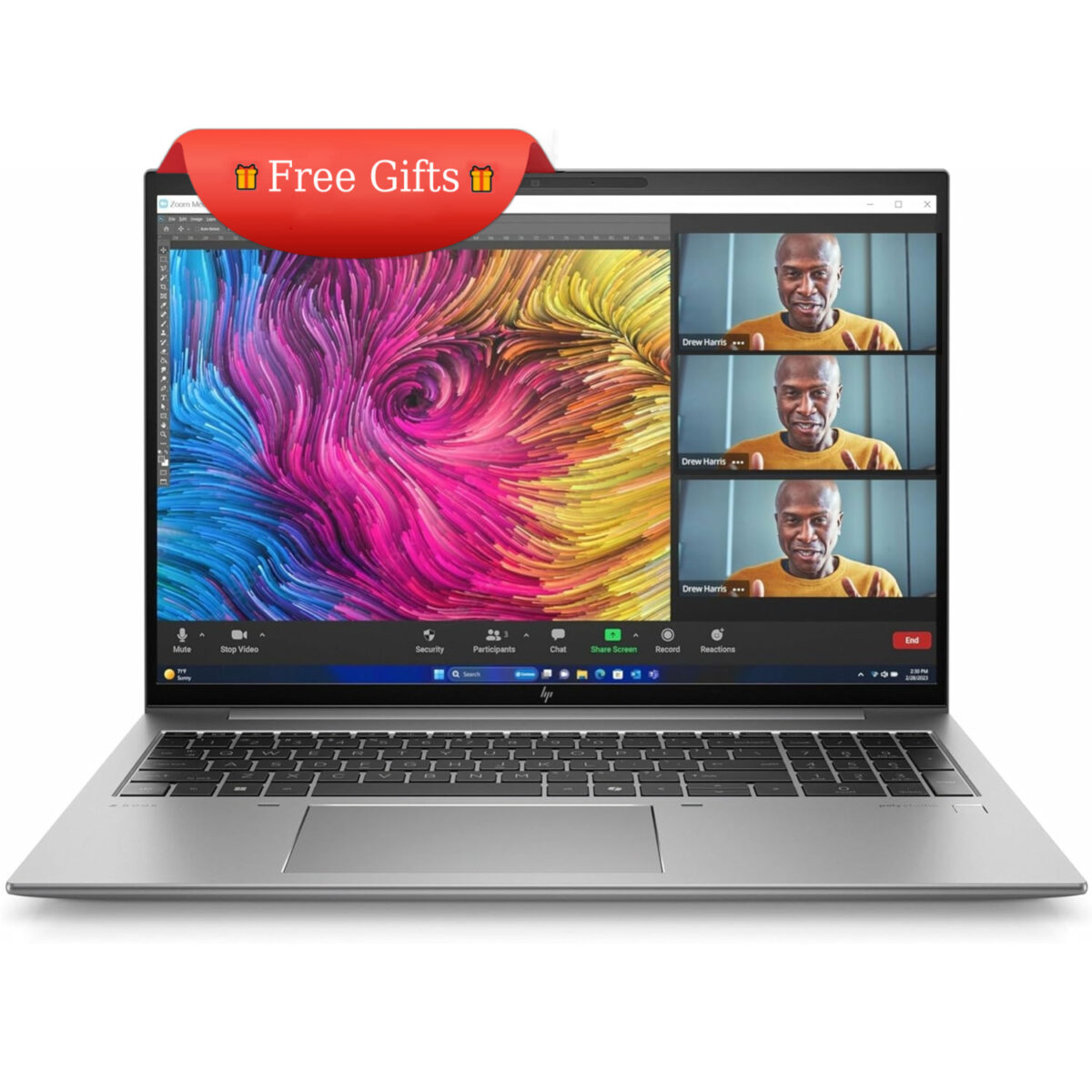 HP ZBook Firefly G11 16" Mobile Workstation { Ultra 7 155U | 32 GB RAM | 512 GB SSD | 16" FHD+ | Win 11 Pro } - [ A6UF5UT ] 🎁 Free Gifts 🎁 - Image 1