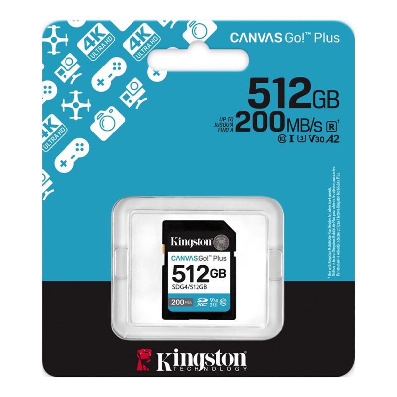 Kingston 512GB SDXC Gen4