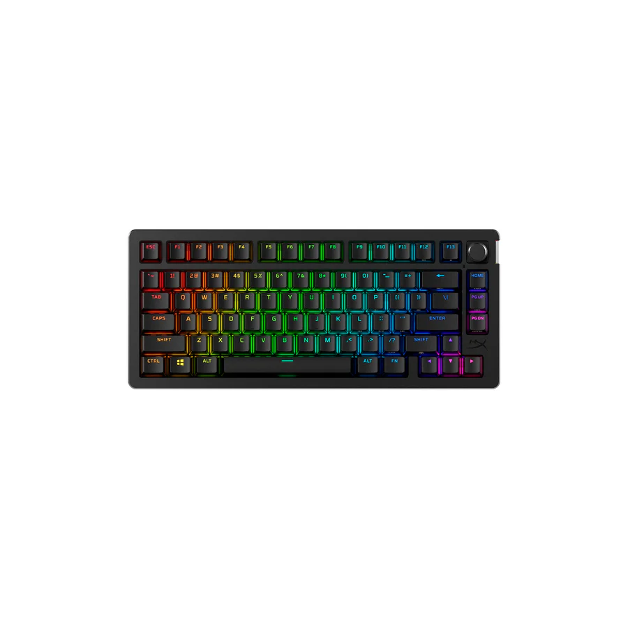 HP HyperX Alloy Rise 75 Wireless Mechanical Gaming Keyboard Black ( USA Model No Warranty ) 91Y91AA