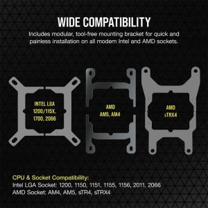 Corsair H100i LCD XT
