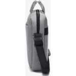 Gray Laptop Bag Black-Line