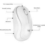 Logitech M240 White Mouse