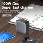 LDNIO Q408 Charger Black