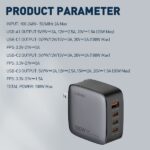 LDNIO Q408 Charger Black