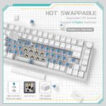 Ajazz AK820 Blue-S White