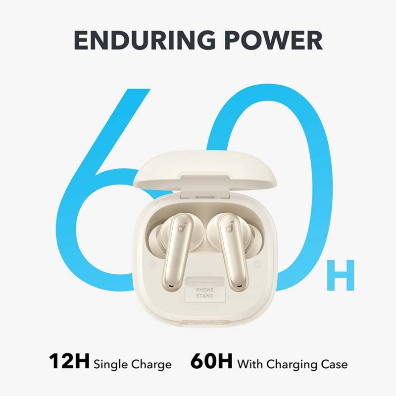 Anker P40i Earbuds White
