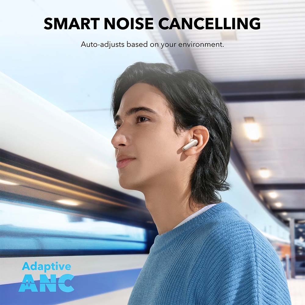 Anker P40i Earbuds White