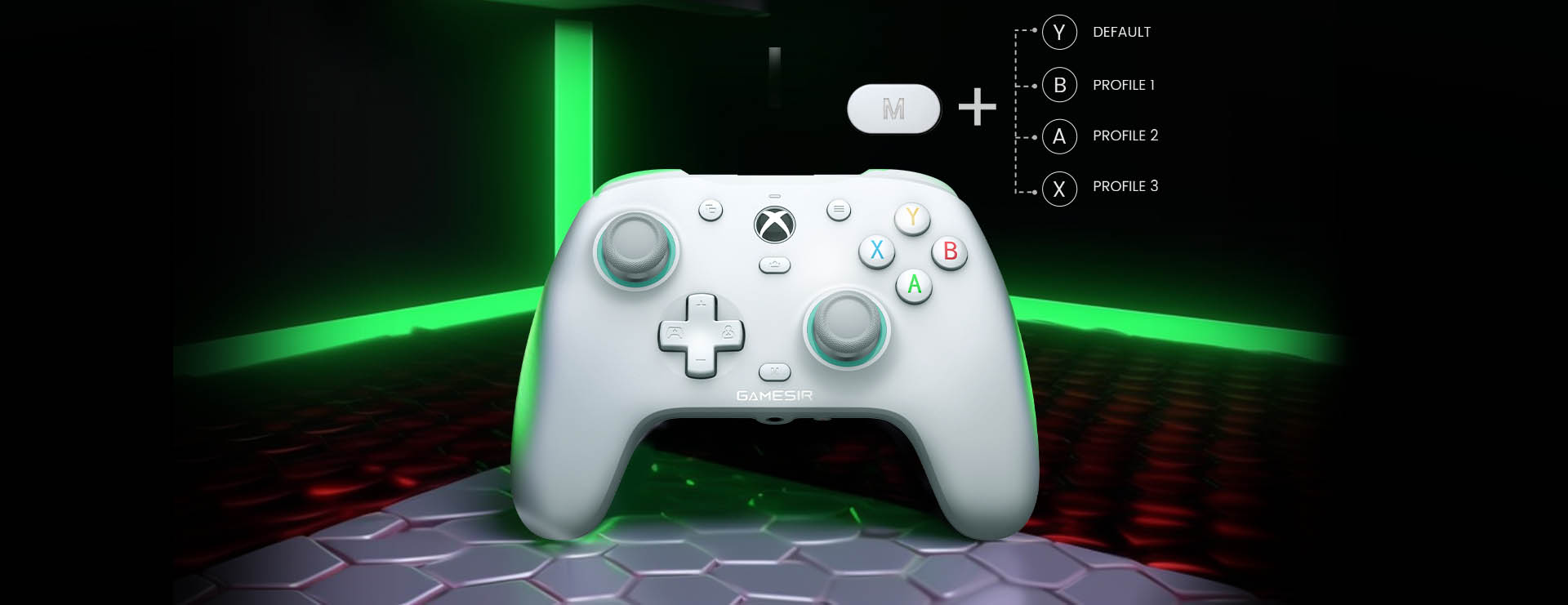 GameSir G7 SE Xbox Wired Controller - White