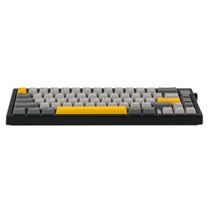 Ajazz Mechanical Keyboard AK650 Dream Weaver Switch Black And Gray And Yellow, Tri-Mode, RGB - Image 5
