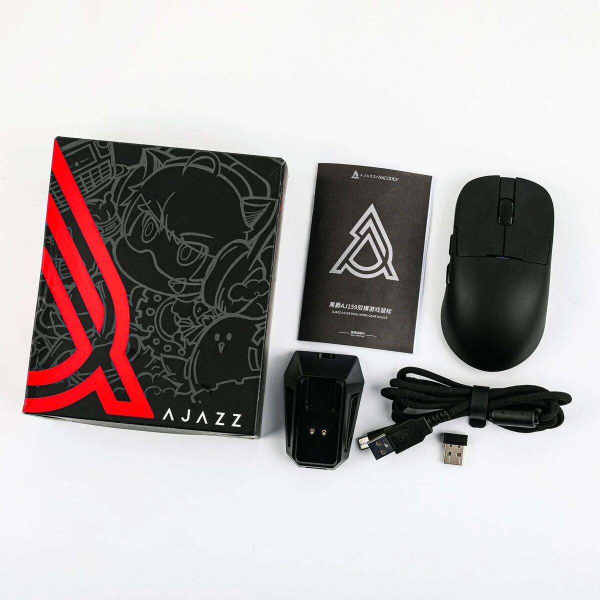 Ajazz AJ159P Black Mouse