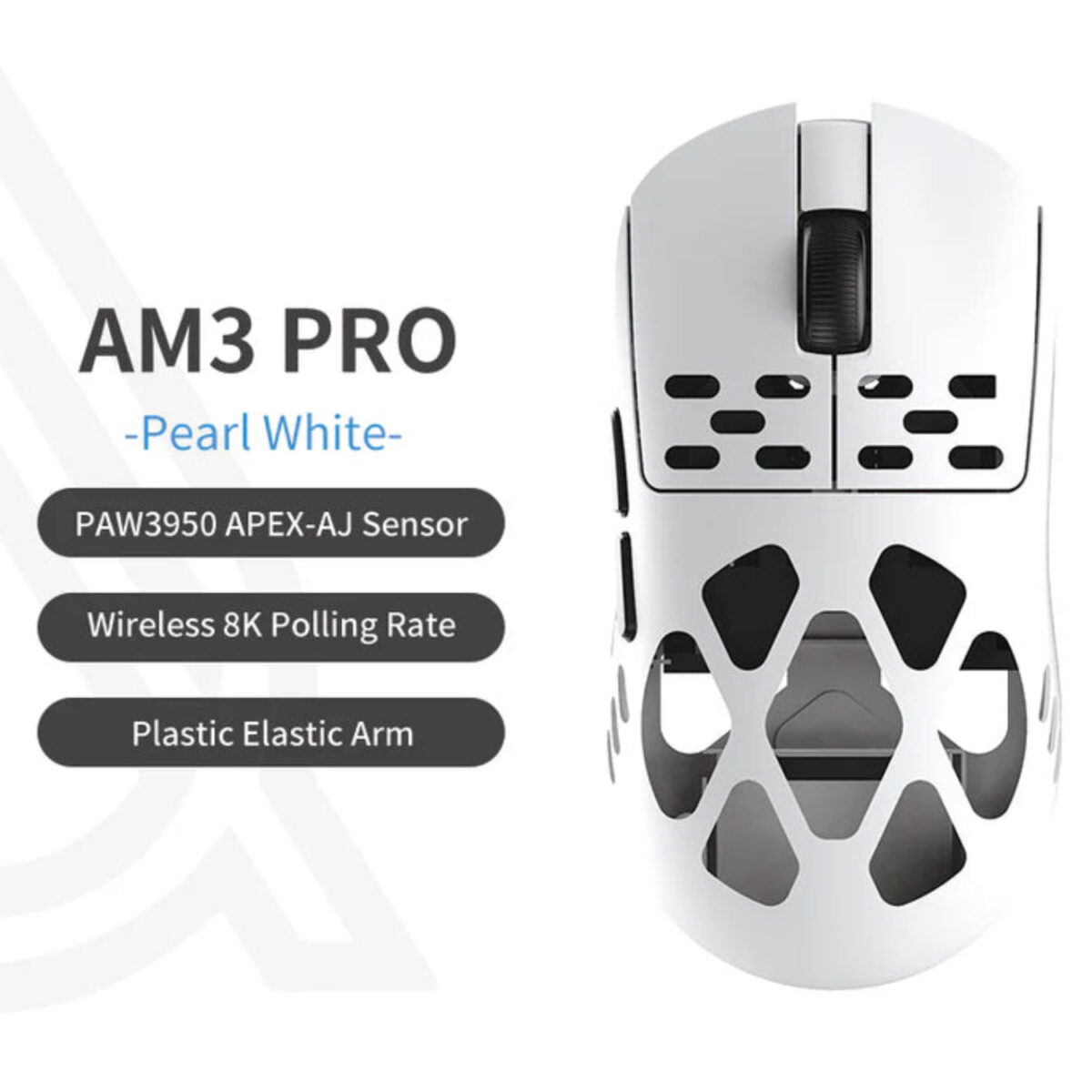 Ajazz AM3 PRO white