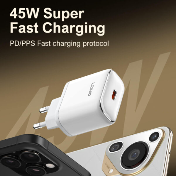 LDNIO 45W Charger Q1415