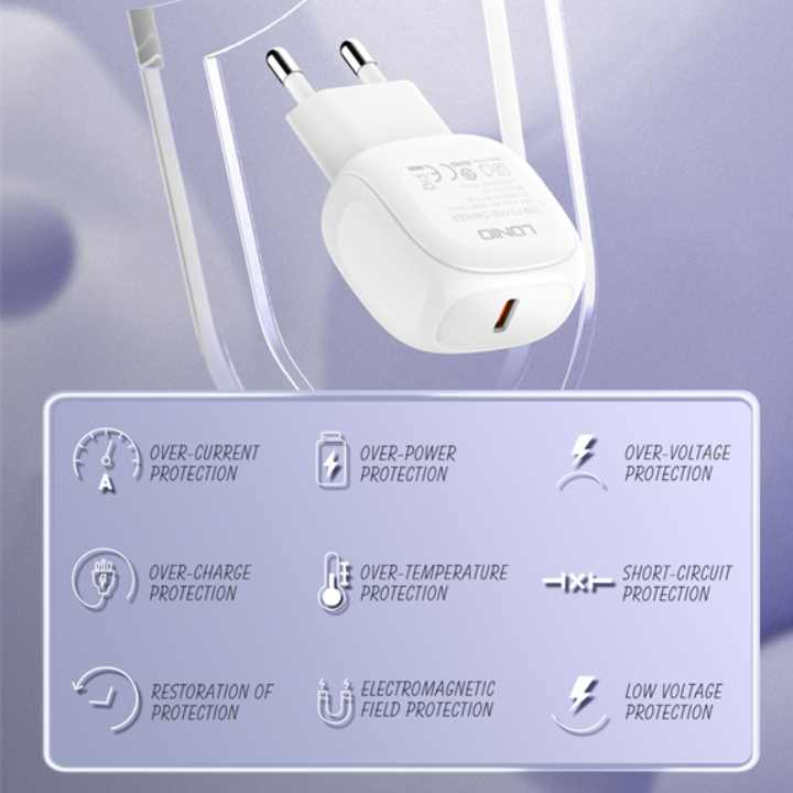 LDNIO 27W Charger A1206C