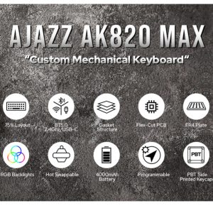 AJAZZ AK820 MAX blue-white-blue 
