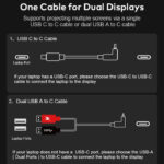 16" Portable Tri-screen Monitor 