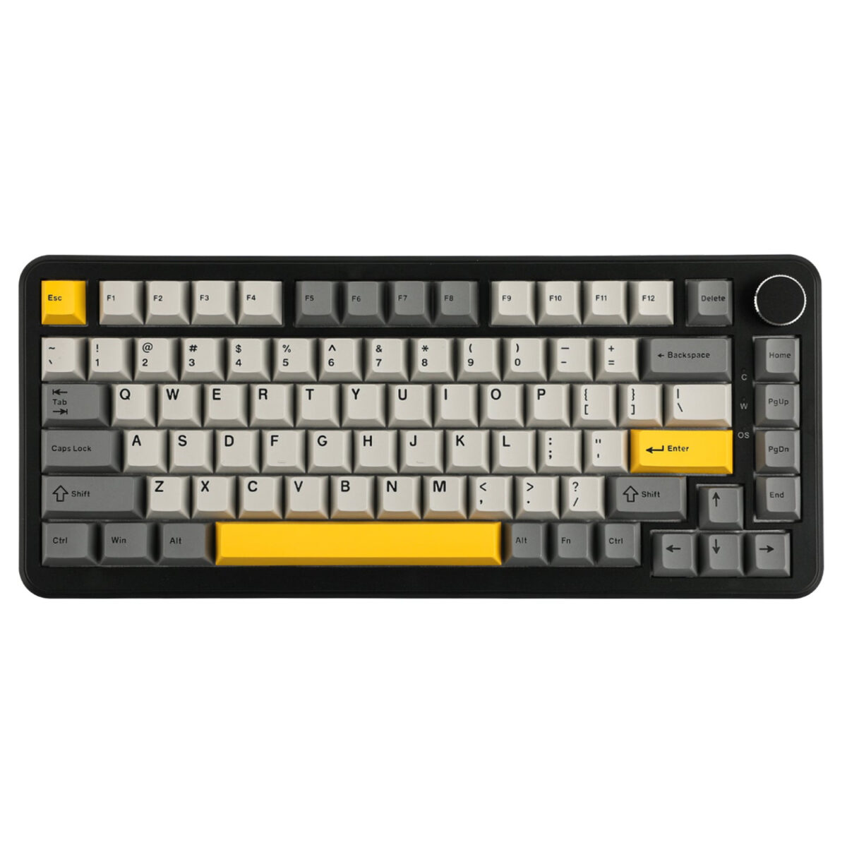 AJAZZ AK820 MAX  black-crey-yellow 