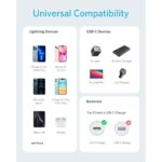 Anker 322 USB-C to Lightning Cable 10ft 3m Braided 60W Black A81B7H11 - Image 5