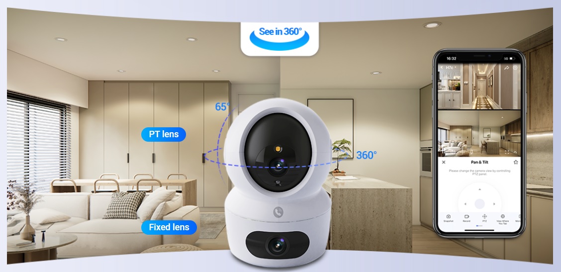 EZVIZ Camera H7c Dual
