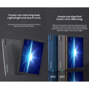 VIKUSHA V-Z40 Tablet 10.1 inch " Octa-Core CPU, 4GB RAM, 64GB Storage, Gray Color, Wi-Fi " with VIKUSHA P100 20000mAh - Image 2