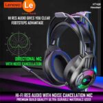 Lenovo Lecoo HT406 RGB Gaming Headset USB Interface - Image 2