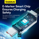 Baseus Unbreakable Series 100W PD Fast Charging Data Cable Type-C to Type-C 1M - White P10355800221-00
