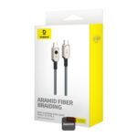 Baseus Unbreakable Series 100W PD Fast Charging Data Cable Type-C to Type-C 1M - White P10355800221-00
