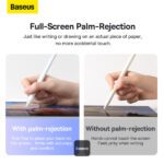 Baseus Smooth Writing 2 Series Wireless Charging Stylus Portable Touch Screen Capacitive Pencil with Nib (Active Wireless Version) - White [ SXBC060102 ]