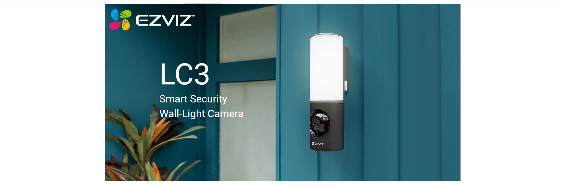 EZVIZ Smart Security Wall-Light Camera CS-LC3