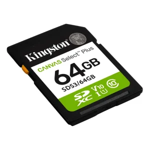 Kingston 64GB Canvas Select Plus SD Memory Card SDS3