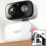 TP link Tapo Indoor/Outdoor Home Security Wi-Fi Camera - Tapo C206 + Free 64GB memory card