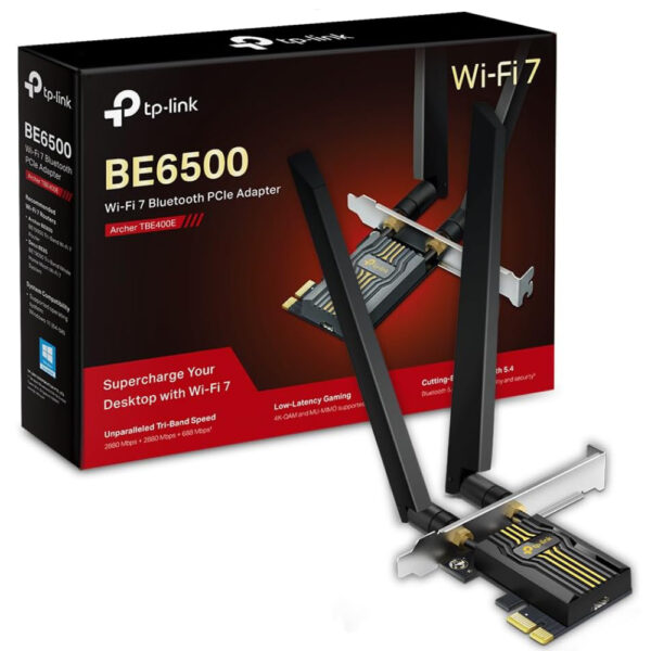 TP-link Wi-Fi 7 PCIe TBE400E