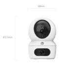 EZVIZ Smart Home Dual-Lens Pan & Tilt Wi-Fi Camera - 2K⁺ - H7c Dual - Image 5