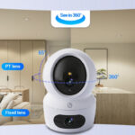 EZVIZ Smart Home Dual-Lens Pan & Tilt Wi-Fi Camera - 2K⁺ - H7c Dual - Image 2