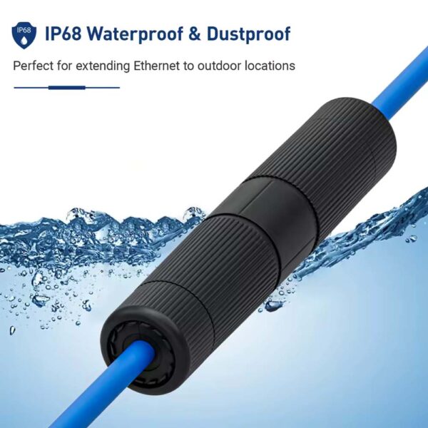 Waterproof RJ45 Female-to-Female