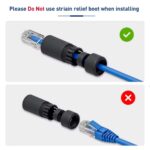 Waterproof RJ45 Female-to-Female