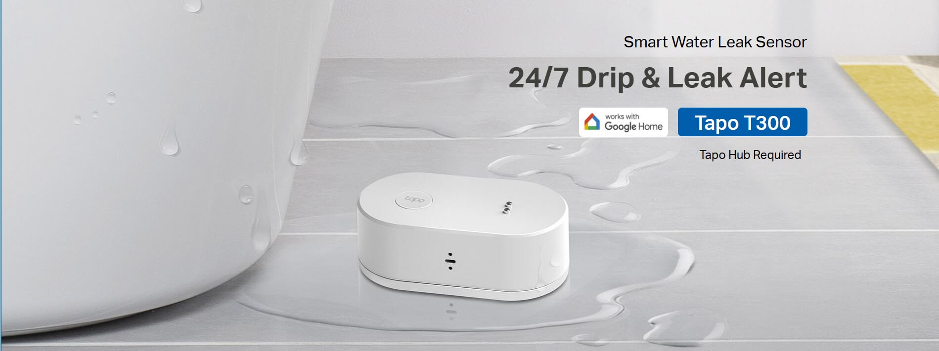 TP-Link Tapo T300 Smart Water Leak Sensor [ Tapo T300 ]
