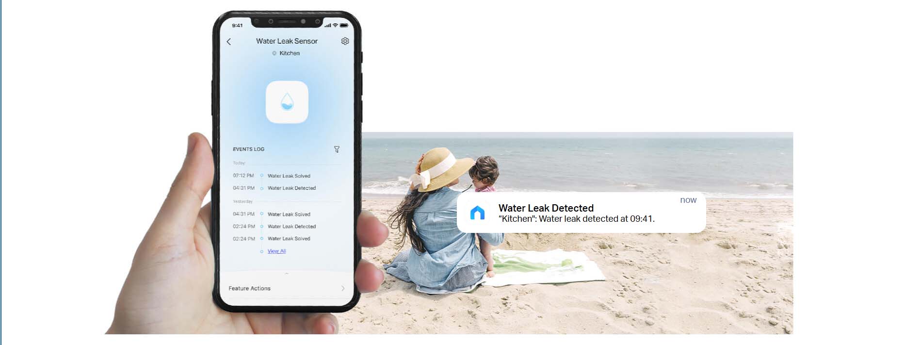 TP-Link Tapo T300 Smart Water Leak Sensor [ Tapo T300 ]