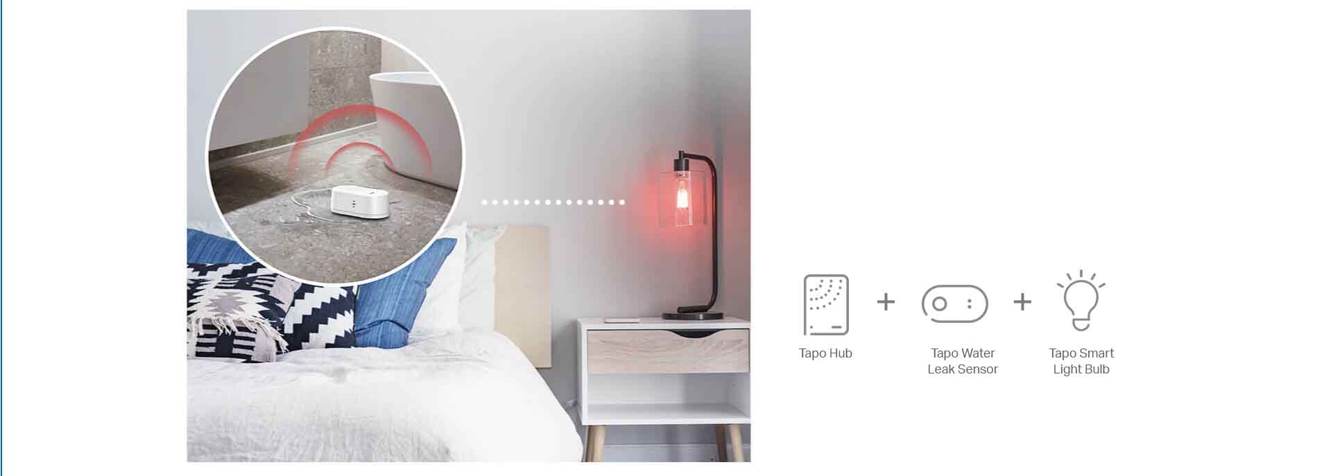 TP-Link Tapo T300 Smart Water Leak Sensor [ Tapo T300 ]