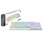 MSI VIGOR GK30 RGB Gaming Keyboard, 6-Zone RGB - White - Image 2