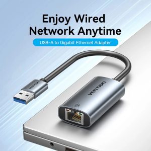 Vention USB-A to Gigabit Ethernet 