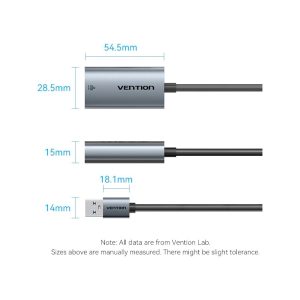 Vention USB-A to Gigabit Ethernet 