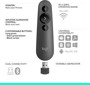 Logitech R500s Laser Presentation