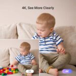 EZVIZ C6C 4K Indoor Smart Home Camera 4K Resolution Auto-Zoom Tracking CS-C6C 4K - Image 3
