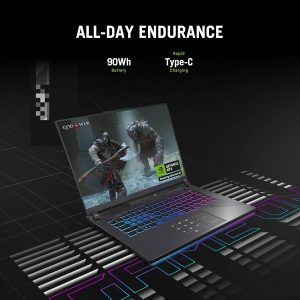 ASUS ROG Strix G16 Core™ i7 14650HX | RTX™ 5070 8GB | 16GB RAM | 512GB SSD | 16" FHD+ 165Hz | DOS - Volt Green - G615JPR-RV103 🎁 Free Gifts 🎁 (007 First Light GeForce RTX 50 Series Bundle)* - Image 4