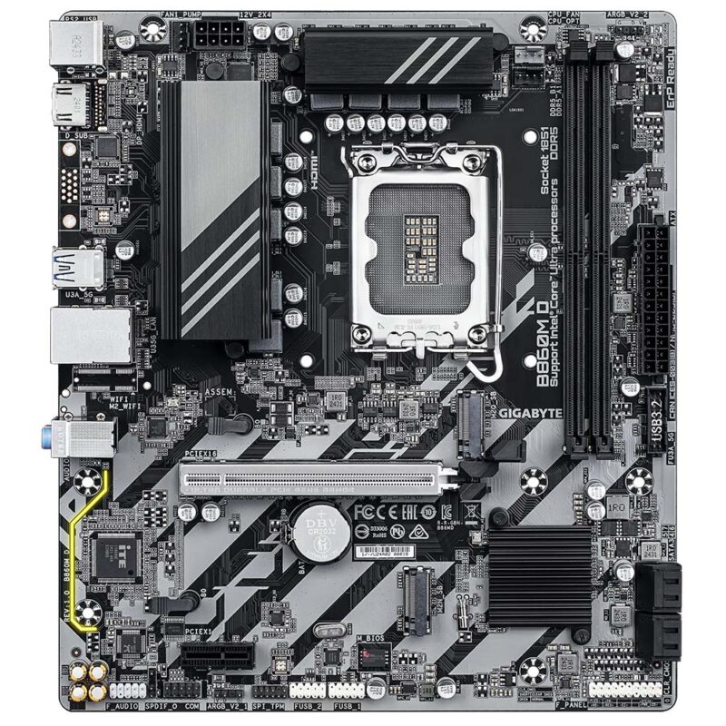 Gigabyte B860M DS3H Motherboard